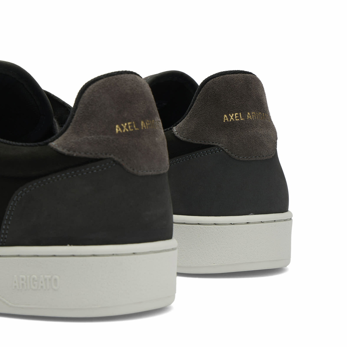 Axel Arigato Men's Dice T-Toe Sneaker in Black/Dark Grey