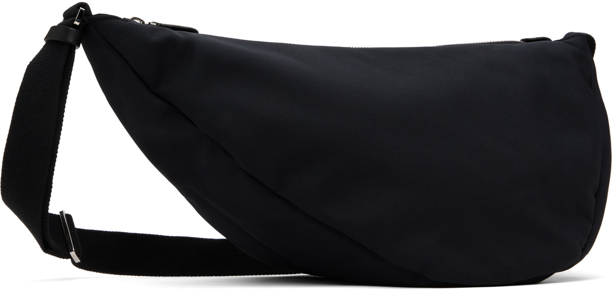 The Row Black Slouchy Banana Bag