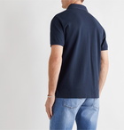 Etro - Cotton-Piqué Polo Shirt - Blue