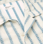 Universal Works - Striped Cotton Shirt - White