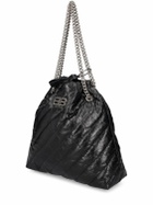 BALENCIAGA - Medium Crush Quilted Leather Tote Bag