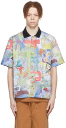 Brain Dead Multicolor Cotton Shirt