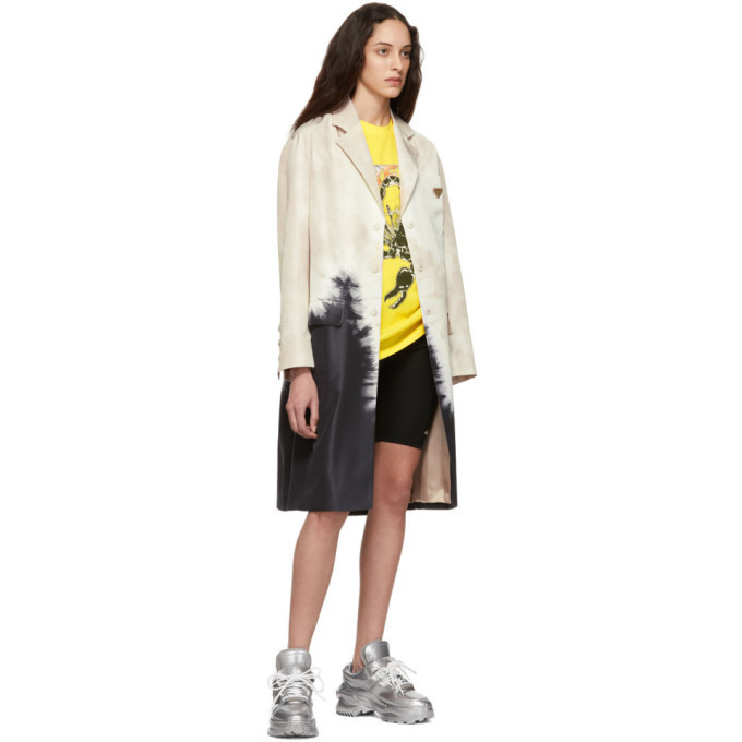 MSGM アシッドイエロージャケット 248 231 44 MSGM Giacca Blazer in Acid Yellow | REVOLVE