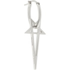 Rick Owens Pentagram Single Earring