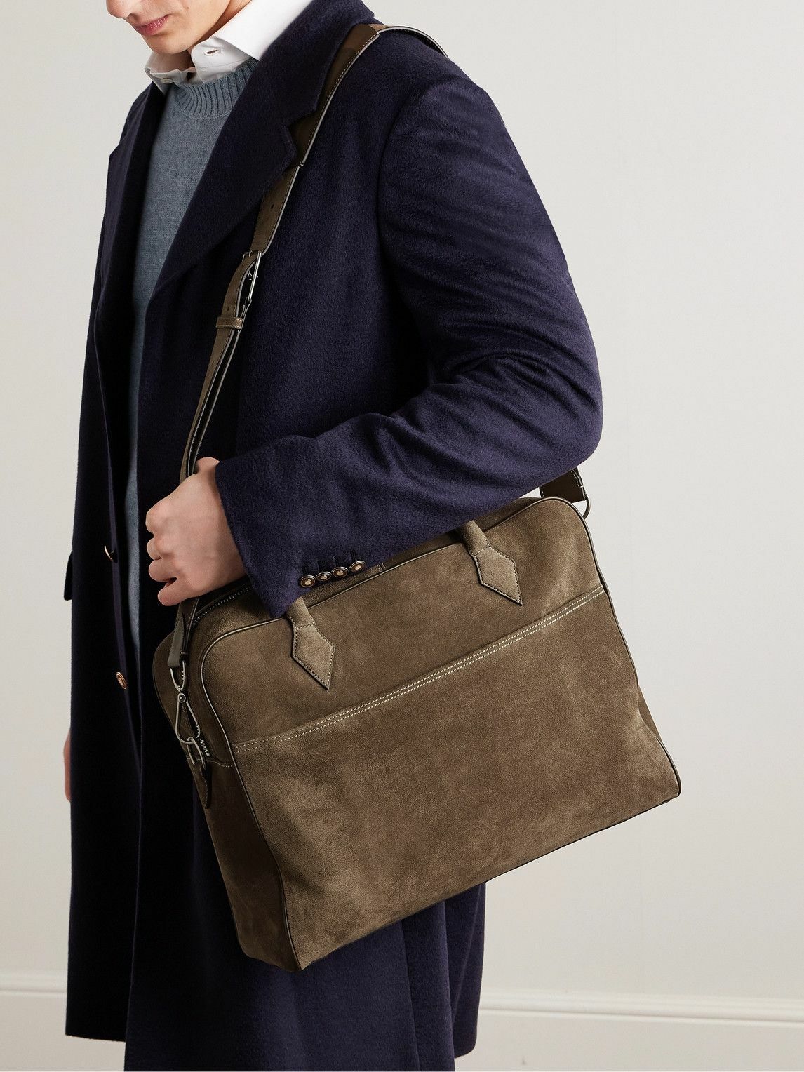 Métier - Closer All Day Suede Briefcase