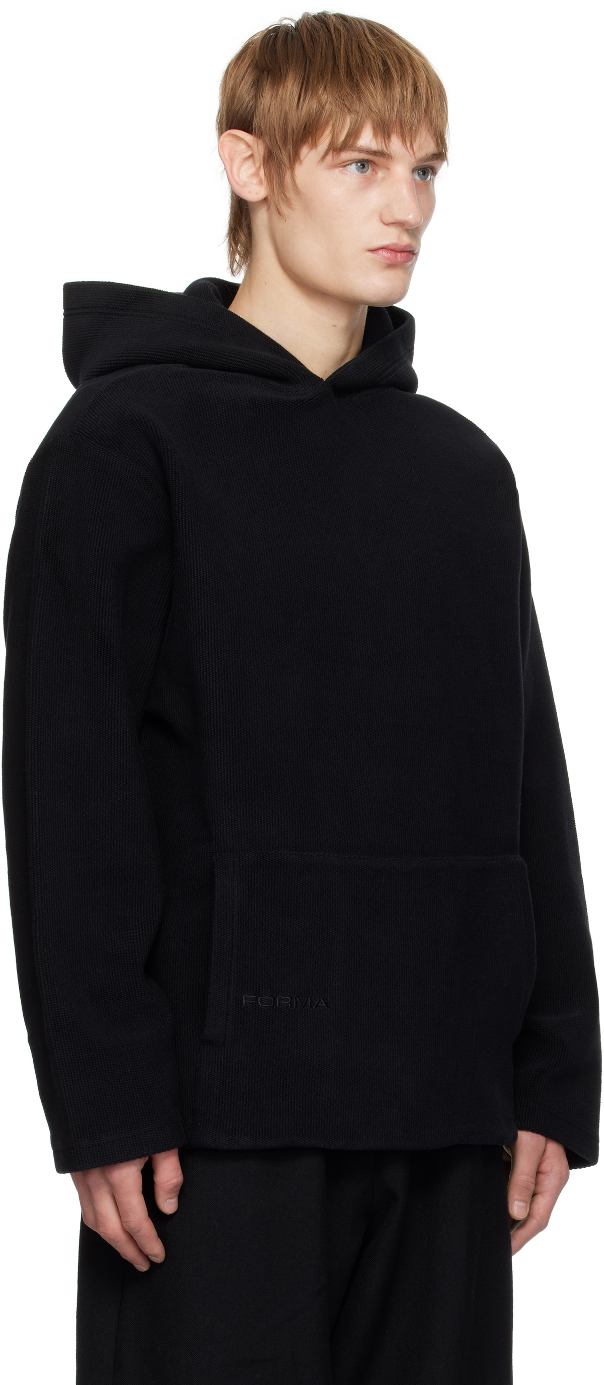 FORMA Black Oversize Hoodie