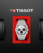 Tissot Prx Automatic Chronograph Silver/White - Mens - Watches