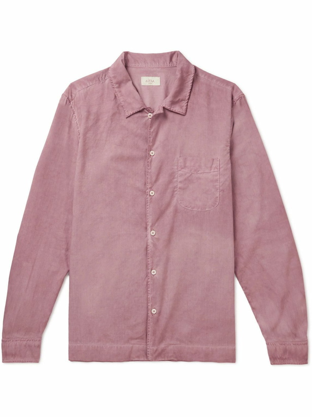 Photo: Altea - Lyocell and Cotton-Blend Shirt - Pink
