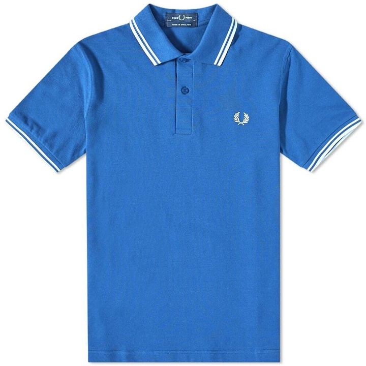 Photo: Fred Perry Authentic Men's Original Twin Tipped Polo Shirt in Royal