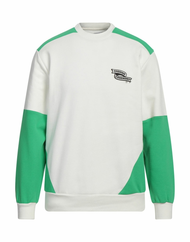 Photo: Opening Ceremony Mens Sweatshirt Ivory