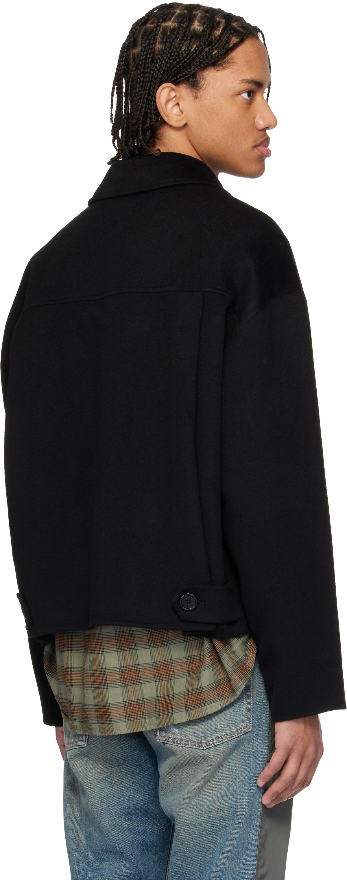 Acne Studios Black Cashmere Jacket