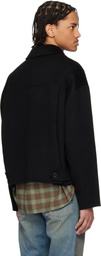 Acne Studios Black Cashmere Jacket