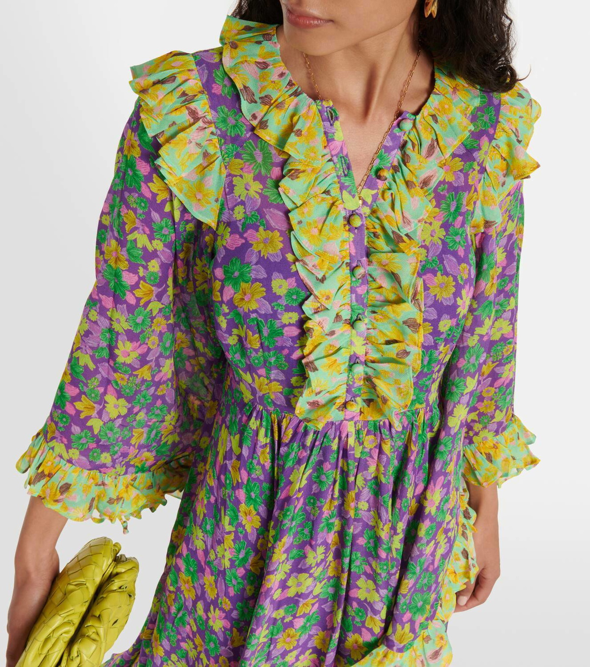 elliatt dahlia midi dress Dahlia Floral Midi Dress