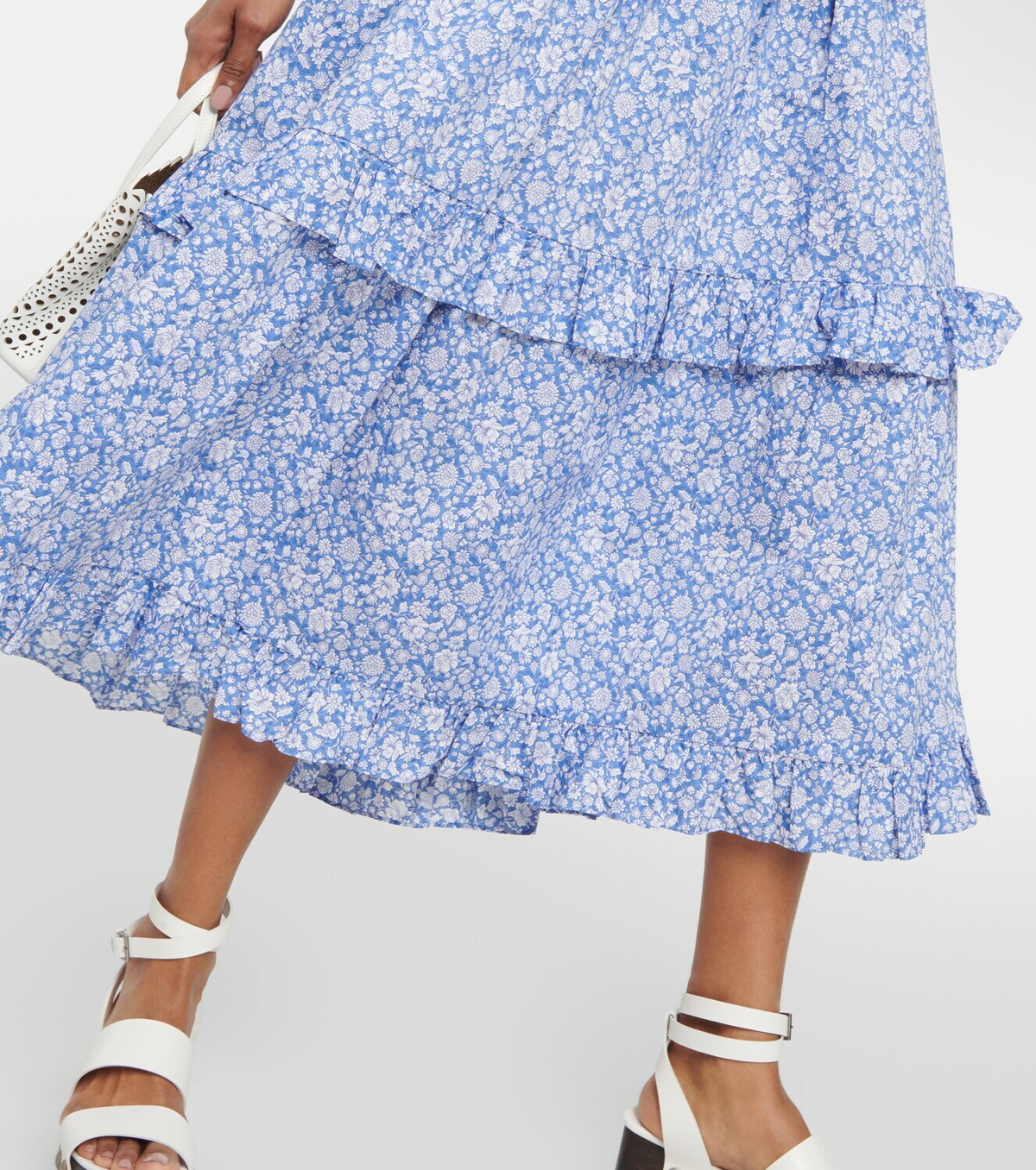 red colour off shoulder dress Lisette Ruffle Off Shoulder Gown