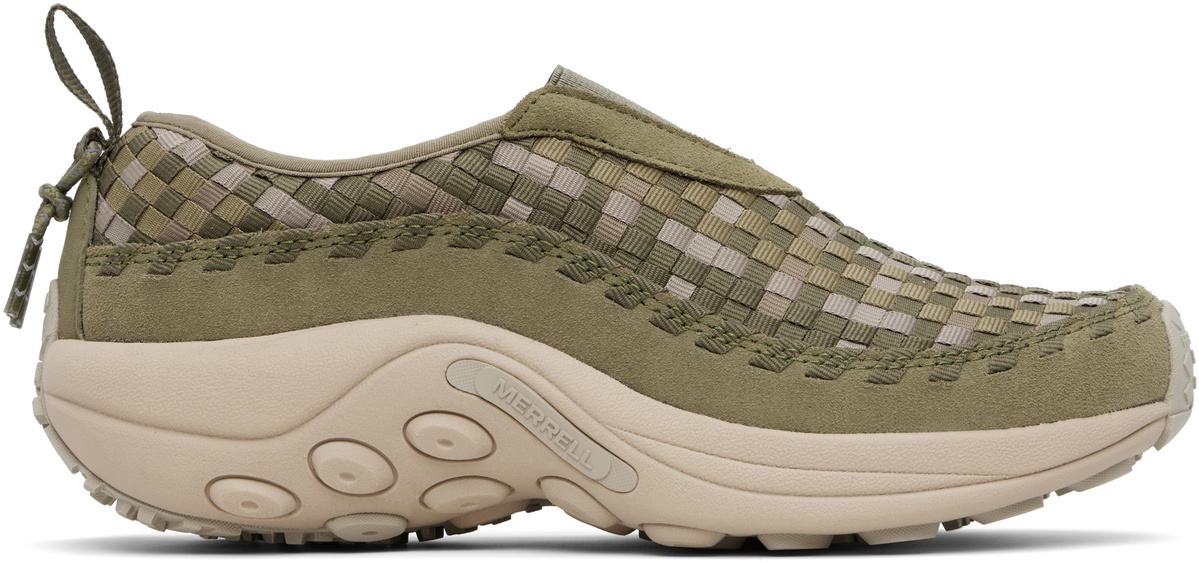 Merrell 1TRL Green Jungle Moc EVO Woven SE Sneakers