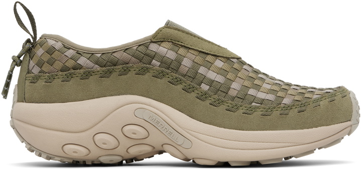 Photo: Merrell 1TRL Green Jungle Moc EVO Woven SE Sneakers