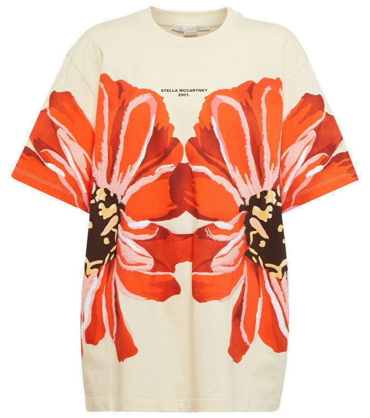 Photo: Stella McCartney - Floral cotton jersey T-shirt