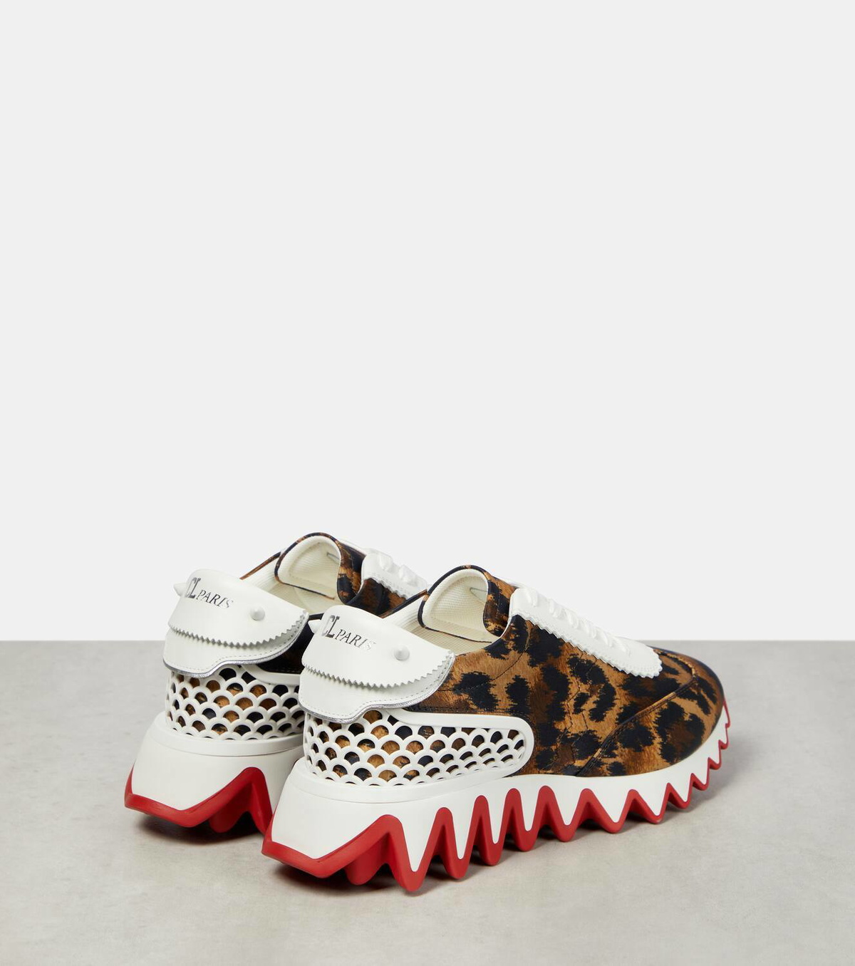 Christian Louboutin Loubishark leopard-print sneakers 