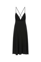 Loewe Black Stretch Viscose Dress