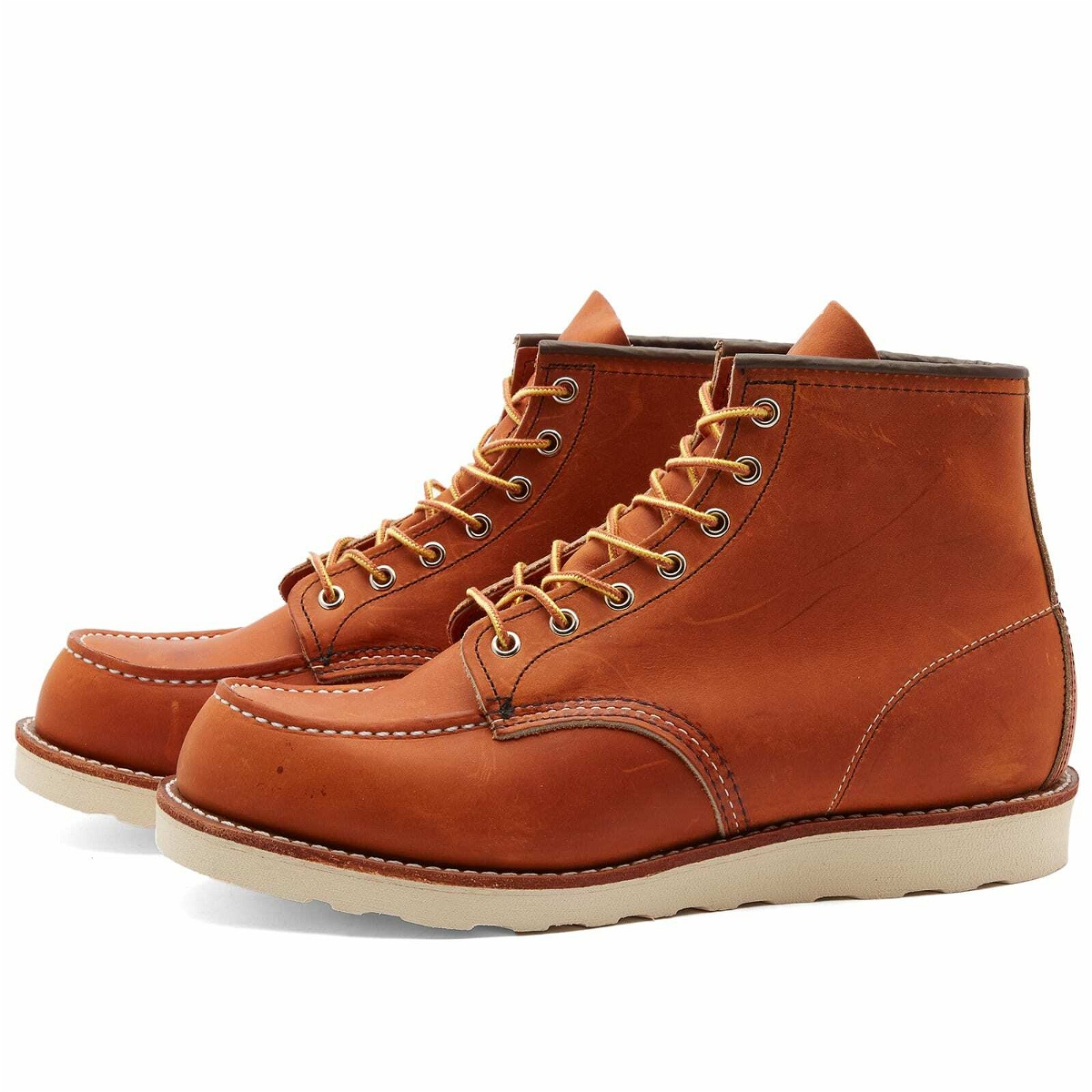 Photo: Red Wing Men's 6" Classic Moc Boot in Oro Legacy