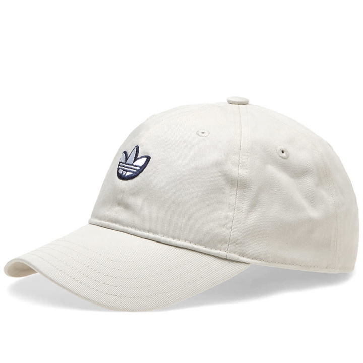 Photo: Adidas Samstag Dad Cap Raw White, White & Gold