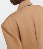 Vetements Molton double-breasted coat