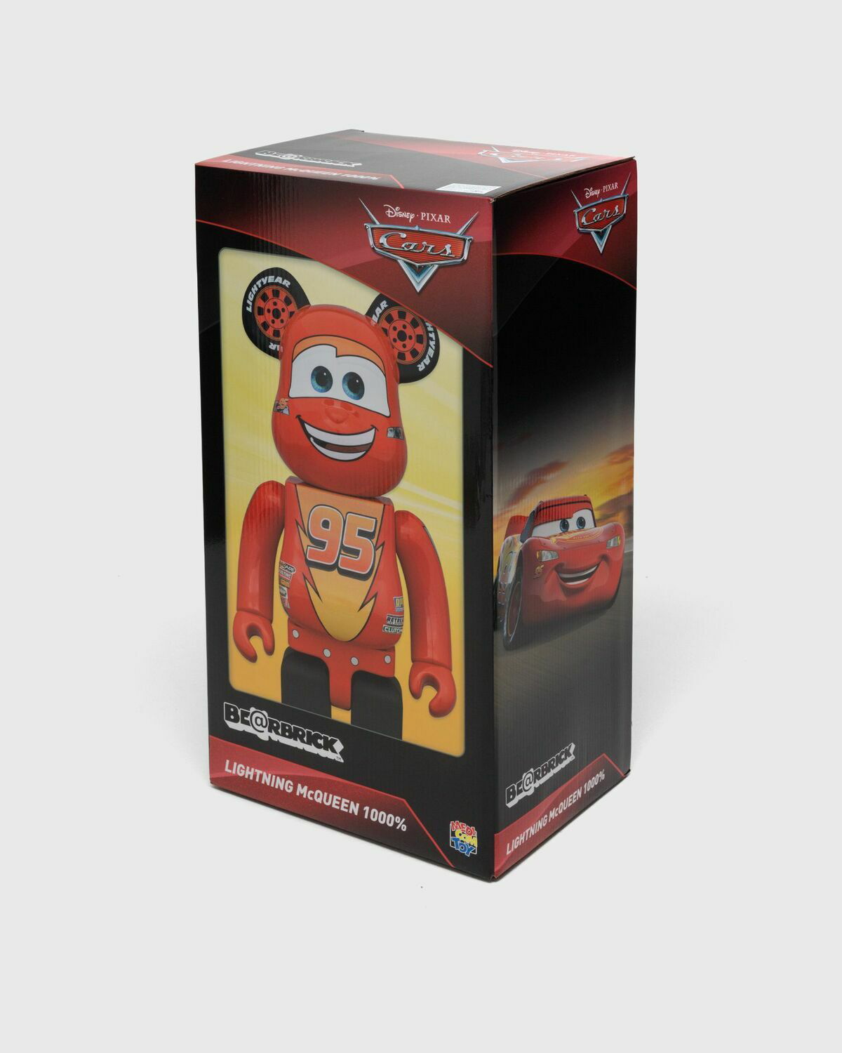 Bearbrick x Disney Pixar Lightning McQueen 1000% Red - US