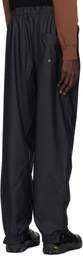 RAINS Black Regular Rain Sweatpants