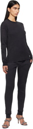 Alexander Wang Black Jogger Lounge Pants
