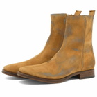 Acne Studios Men's Bebe Suede Boot in Sand Beige