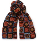 Story Mfg. - Crochet-Knit Organic Cotton Scarf - Multi