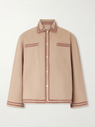 BODE - Canteen Cotton-Twill Overshirt - Neutrals