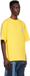 We11done Yellow Cotton T-Shirt