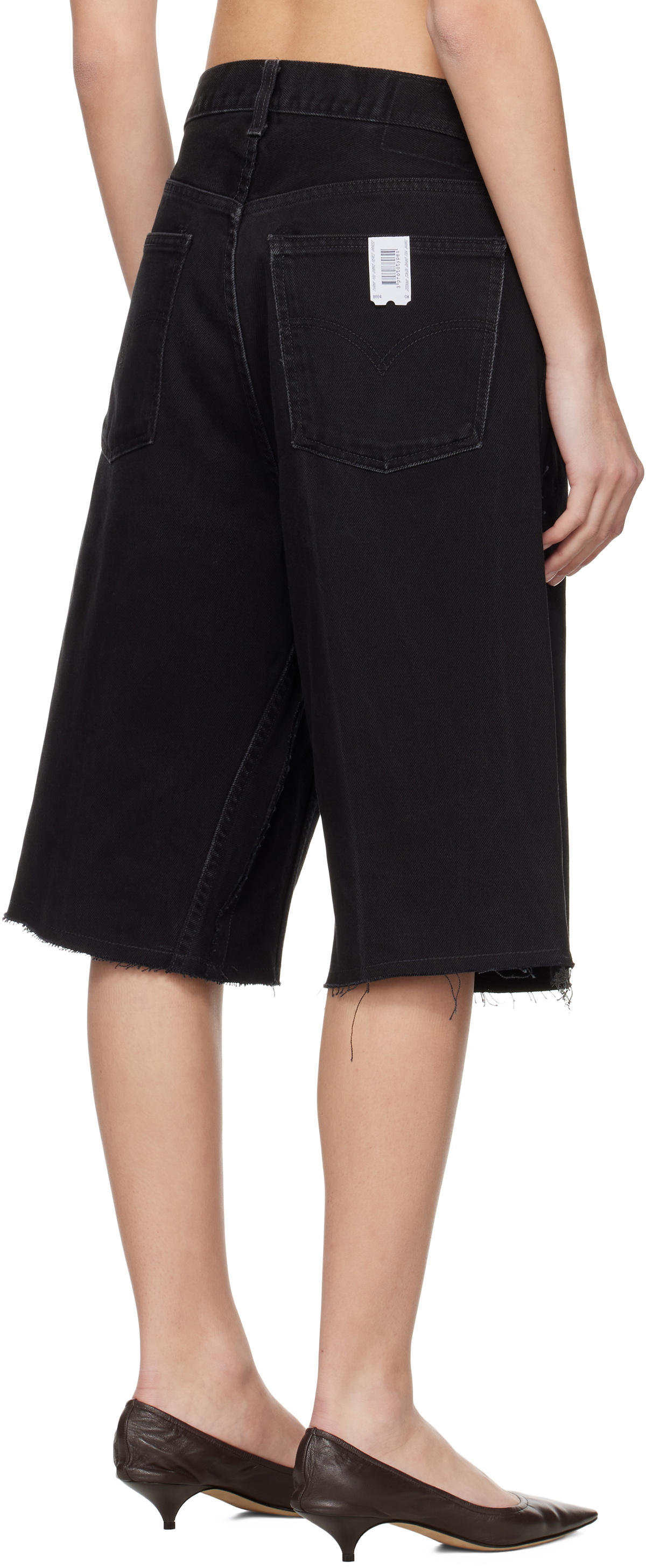 Prototypes Black New Denim Shorts