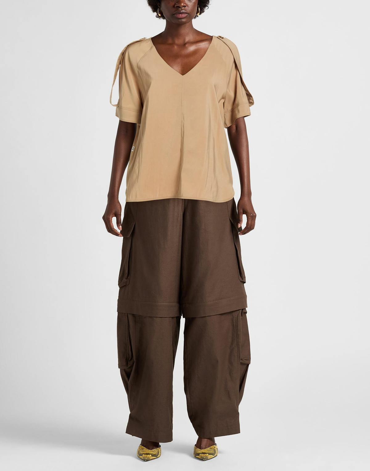 Jijil Womens Top Sand