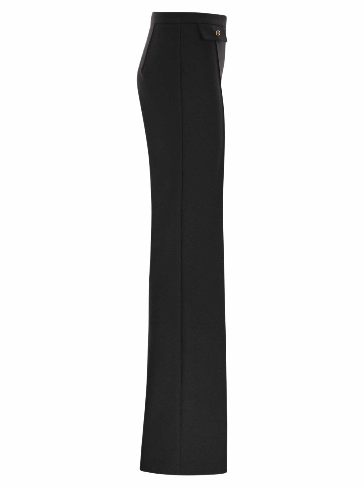 Elisabetta Franchi Double Crepe Trousers