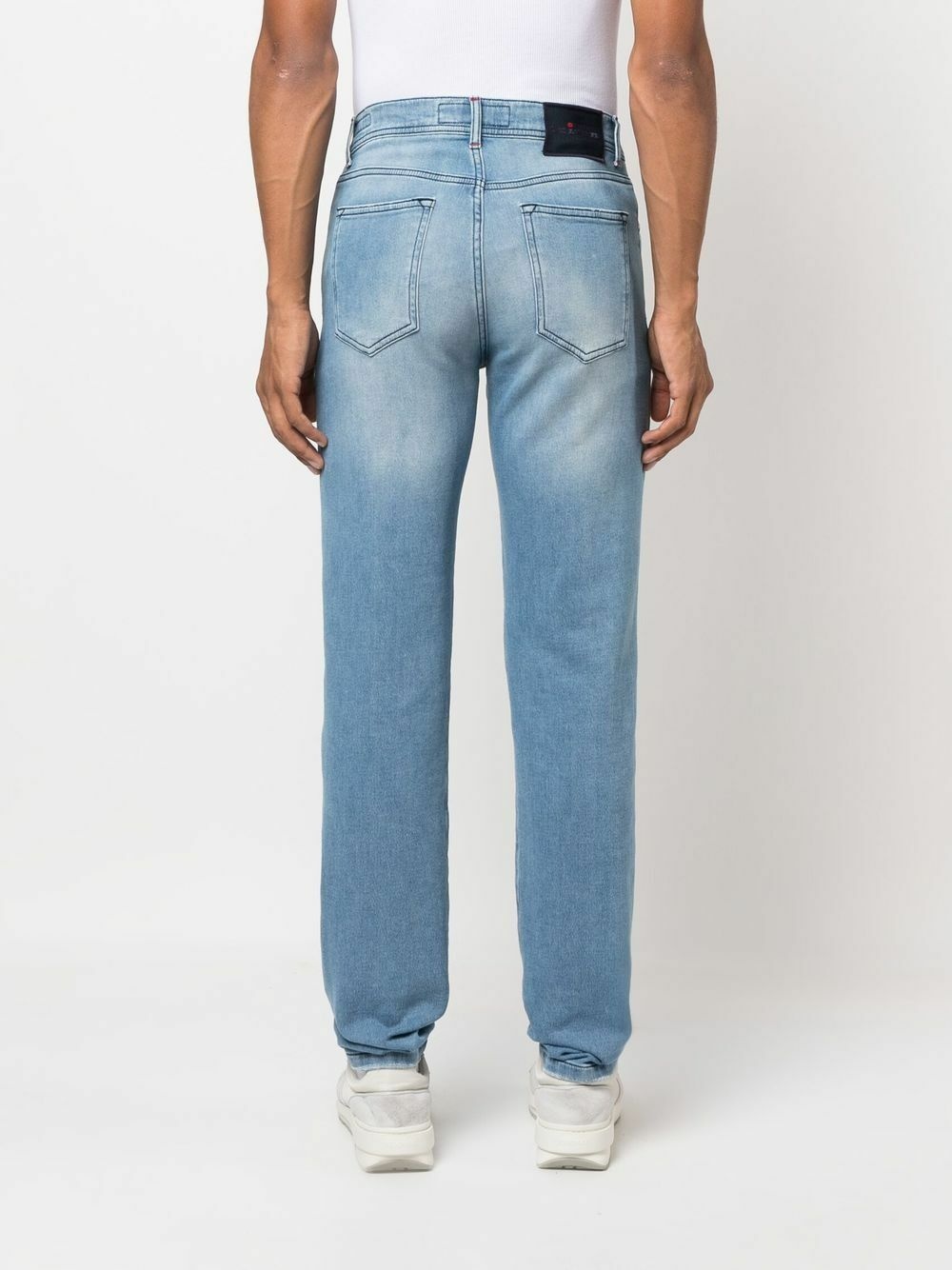 KITON - Stretch Cotton Slim Fit Jeans Kiton