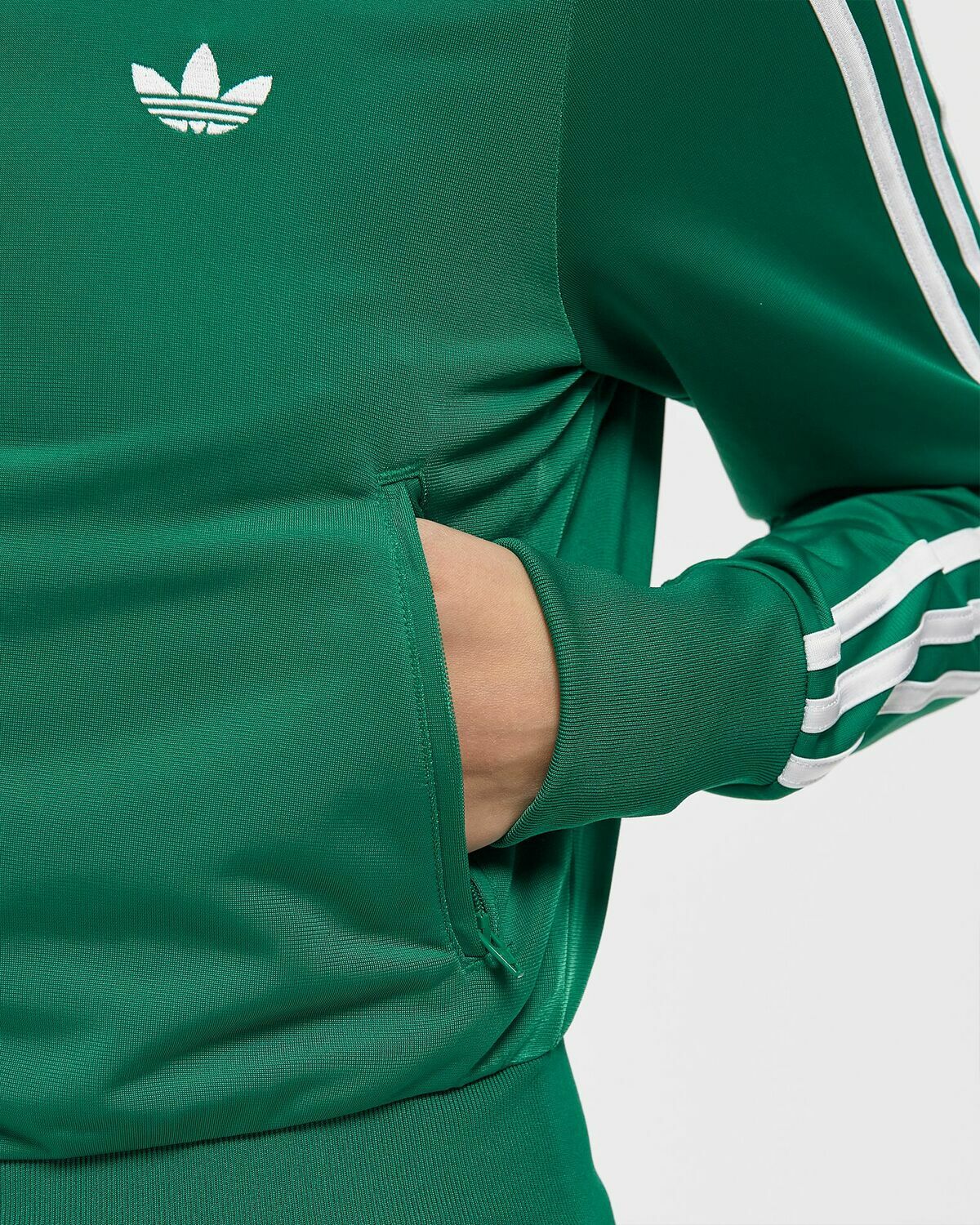 Adidas FB CLASSIC TRACKTOP Green Womens Track Jacket