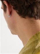 Maria Black - Miro 8mm Rhodium-Plated Single Hoop Earring