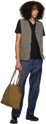 Adsum Khaki Walnut Tote
