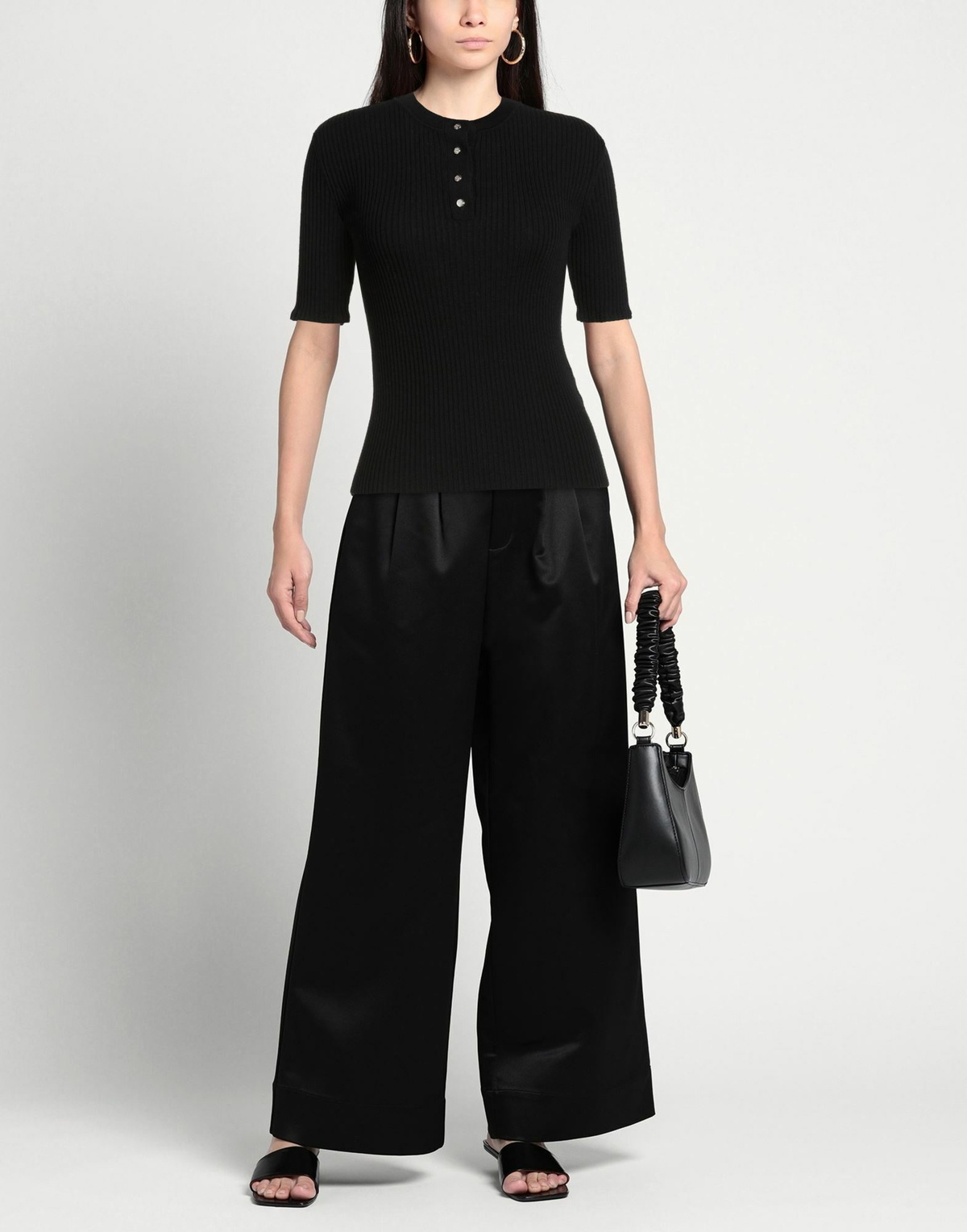 Filippa K Womens Sweater in Black