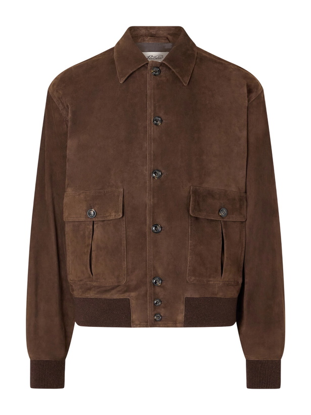 Photo: Valstar - Colin Suede Bomber Jacket - Brown