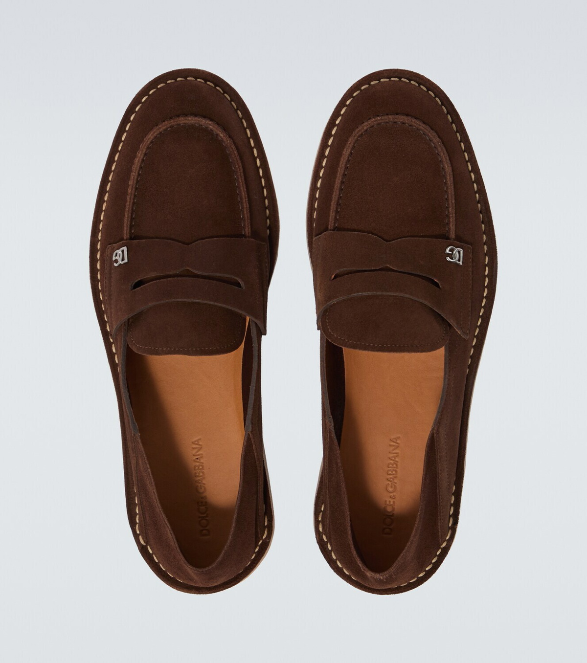 Dolce&Gabbana New Florio Ideal suede loafers