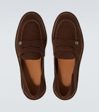 Dolce&Gabbana New Florio Ideal suede loafers