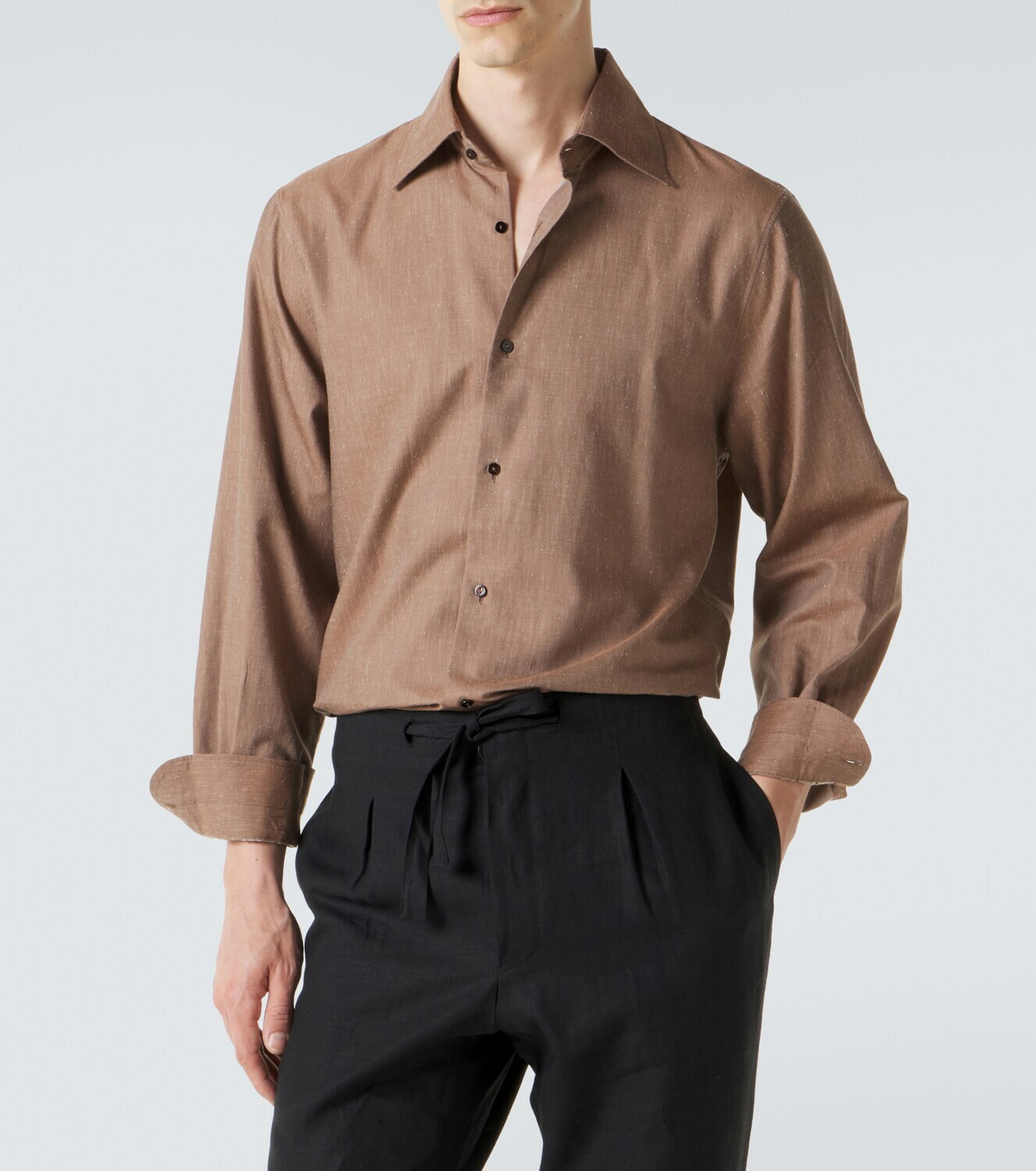 Stòffa Cotton and silk shirt