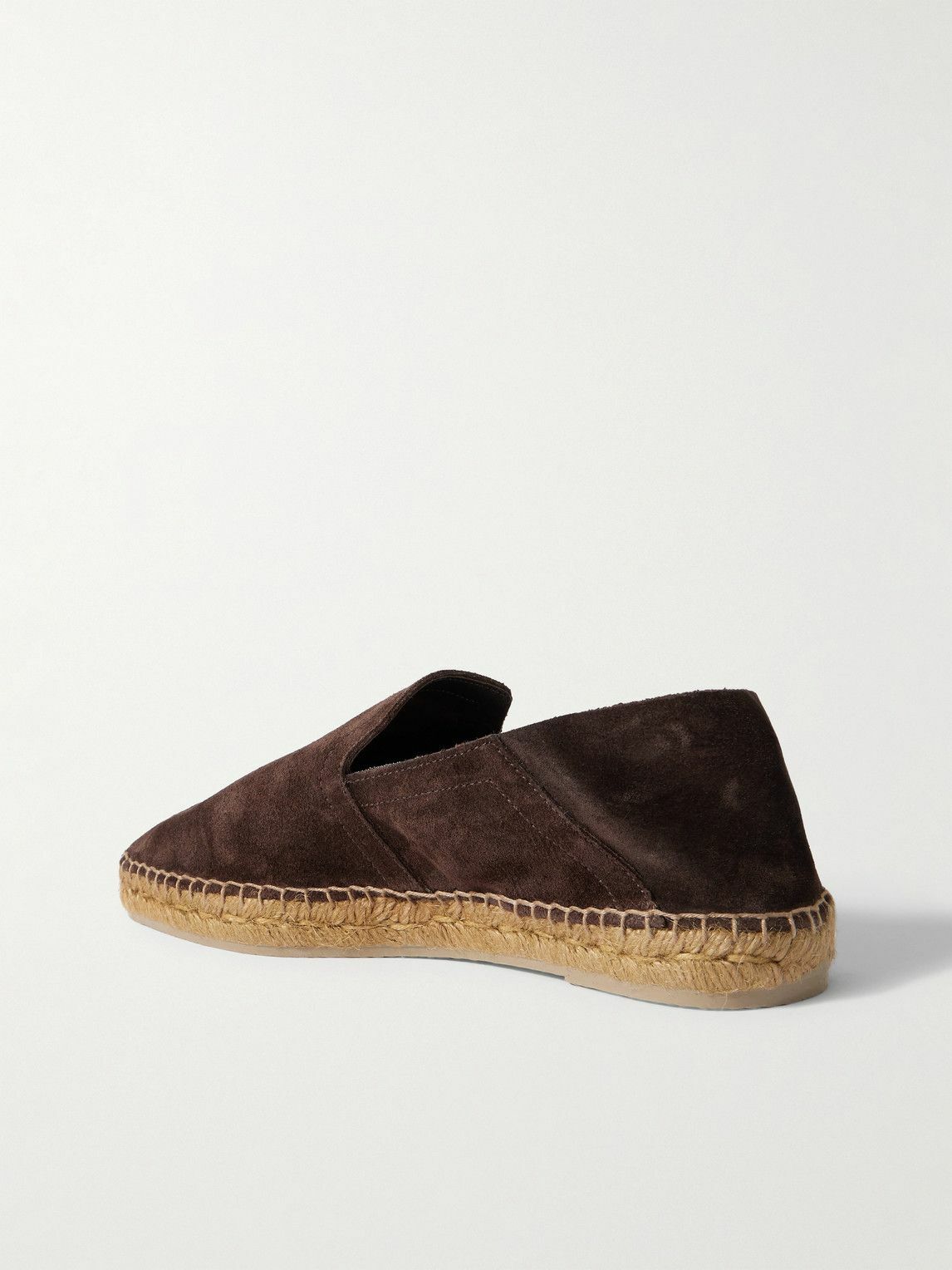 Castañer - Parker Collapsible-Heel Suede Loafers - Brown