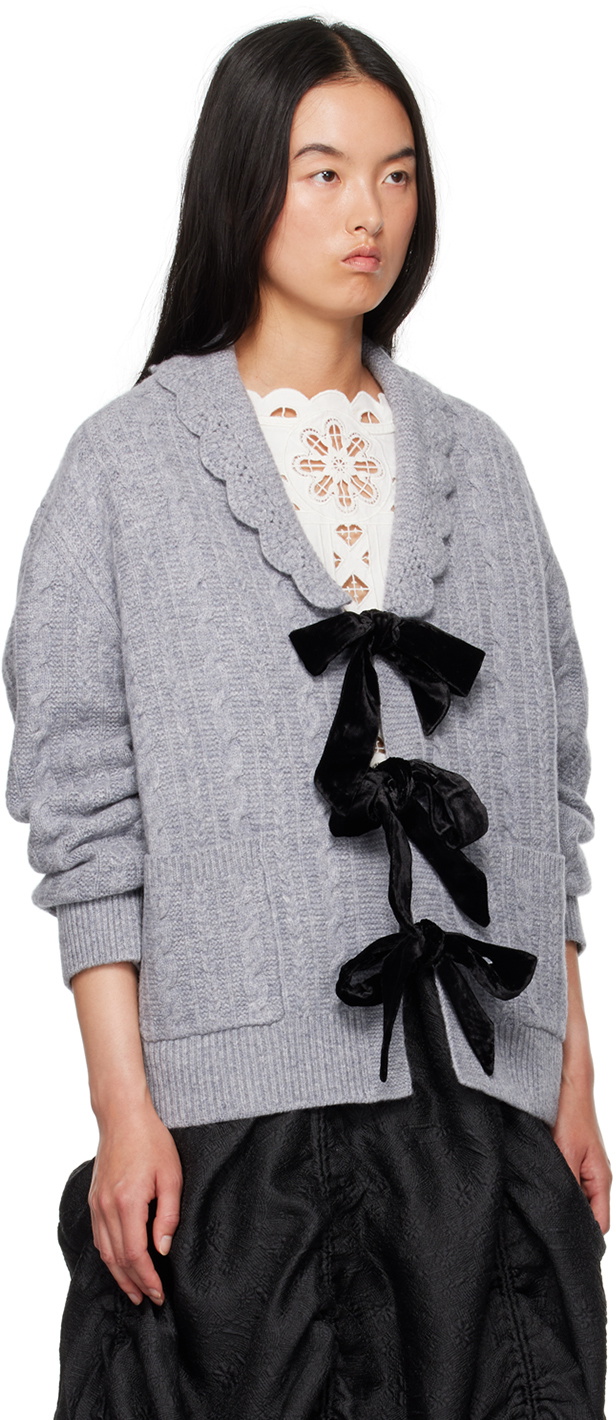 SEA NY Gray Mariella Cardigan