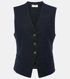 Vince Linen-blend vest