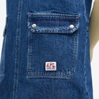 A.P.C. Women's Dominic Denim Mini Dress in Washed Indigo