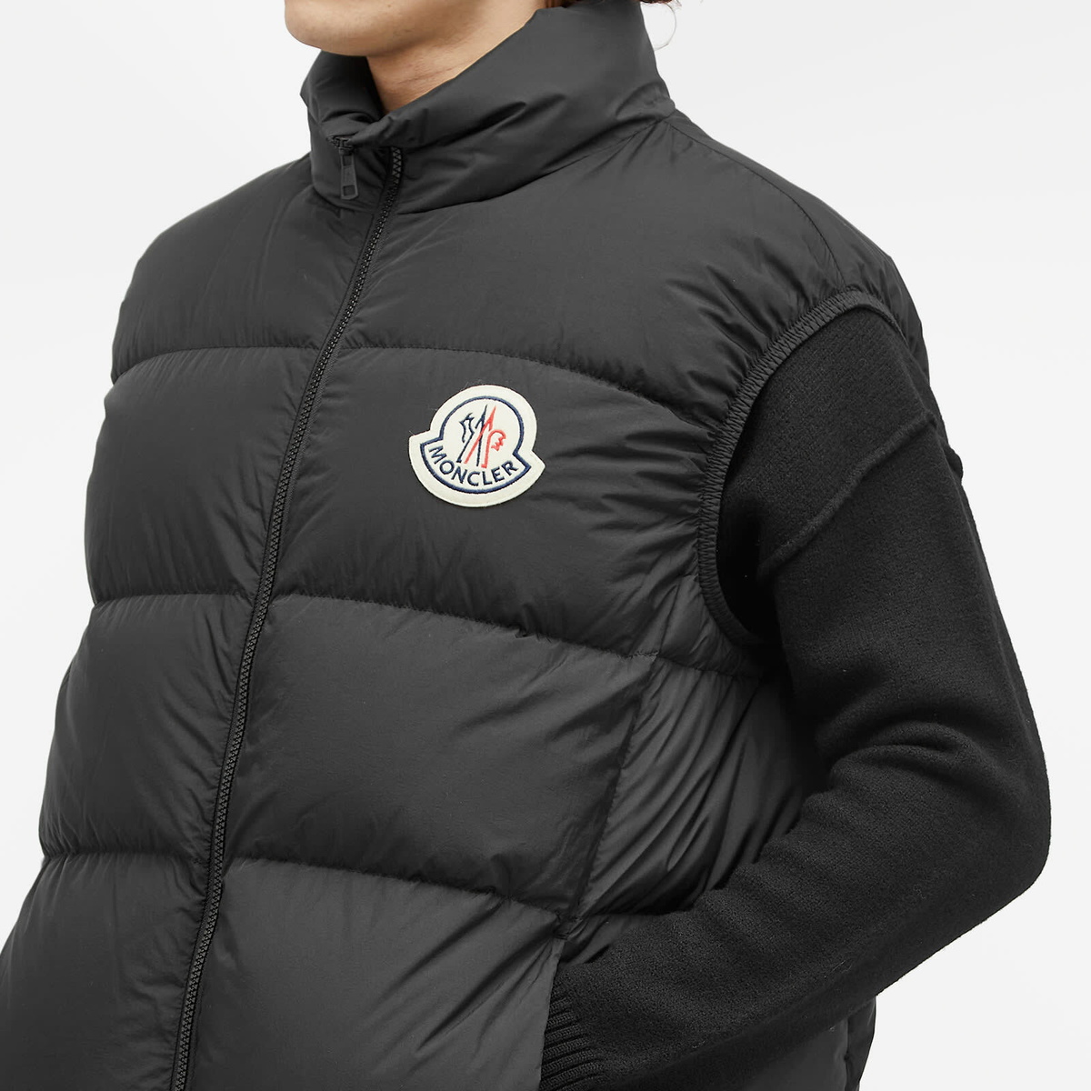 Moncler Men's Almaz Vest in Black Moncler